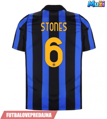 Lacne Muži Futbalové dres Inter Milan John Stones #6 2026-27 Krátky Rukáv - Domáci